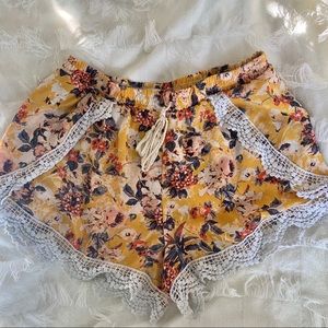 Floral shorts